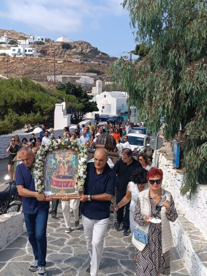 Εορτασμός της Κοιμήσεως της Θεοτόκου!